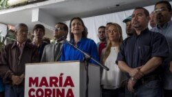 "No nos van a doblegar y no nos van a callar": María Corina Machado