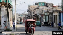 Una calle de La Habana, Cuba, el 14 de mayo de 2026. REUTERS/Norlys Perez