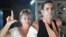 Yolanda Carmenate junto a su hijo Cristian Pérez Carmenate. (Foto Archivo: CubaNet)