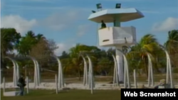 Vista exterior de una cárcel en Cuba.