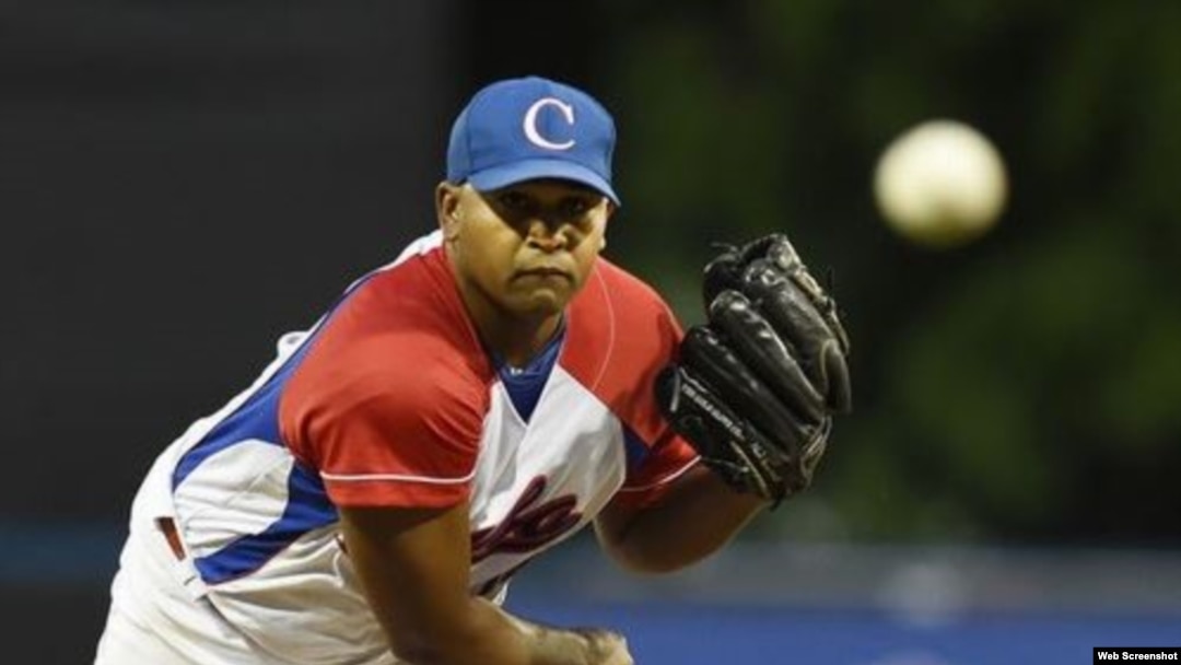 El lanzador cubano Freddy Asiel Álvarez.