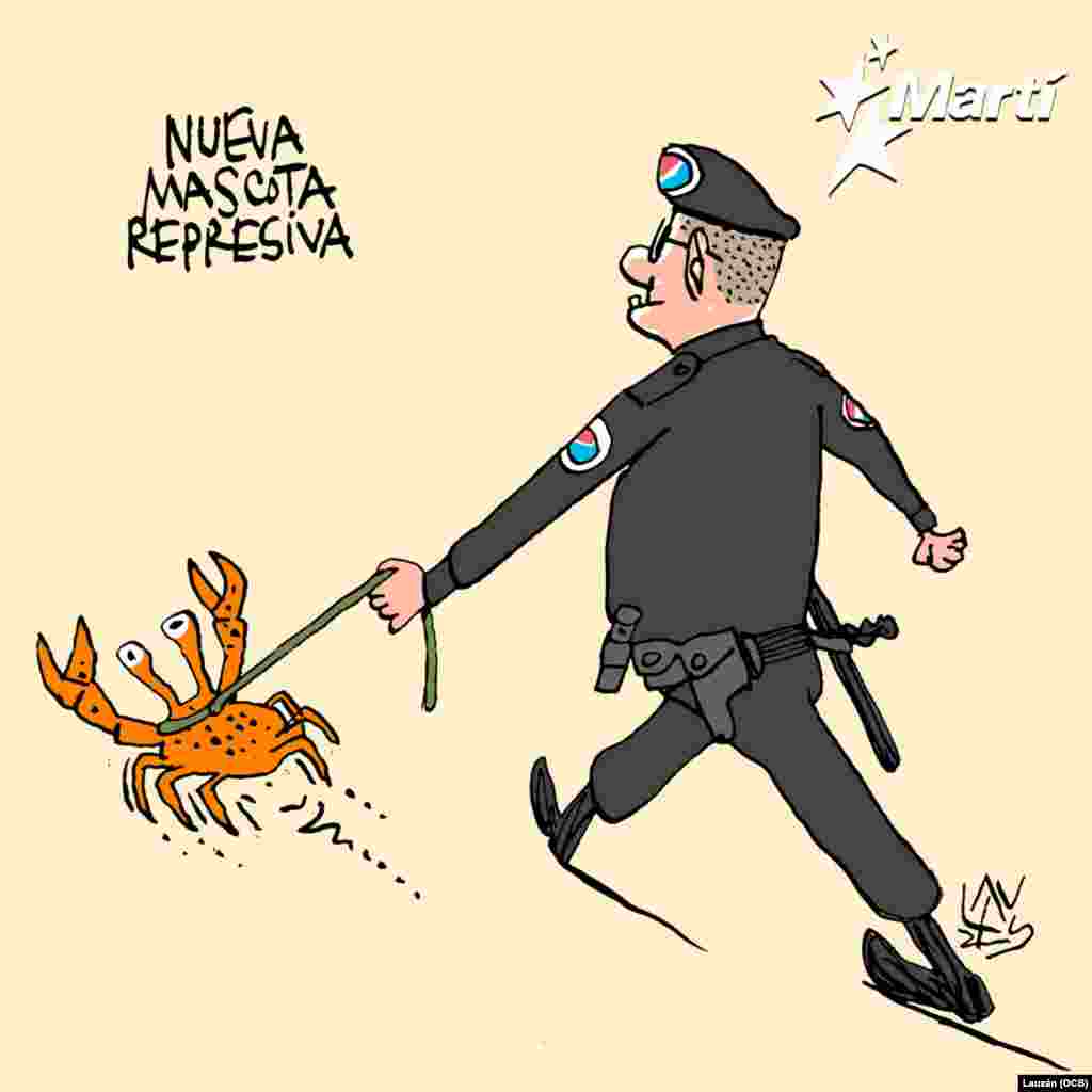 Nueva mascota represiva.
