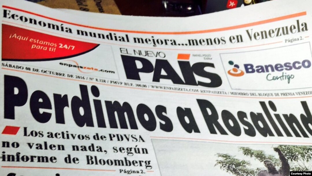 Diario El Nuevo País de Venezuela