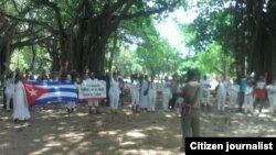 Reporta Cuba. Domingo antes de la detención. Foto: Agustín López.