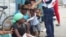 Africanos entre la frontera de Panamá y Costa Rica