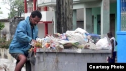 Basura en Cuba.