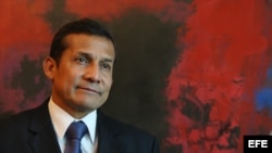 Ollanta Humala, presidente de Perú.