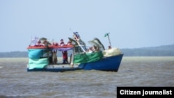 Reporta Cuba Recreación Carnaval Acuático Morón. Foto: Nilo Alejandro.