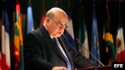 El Secretario General de la OEA, José Miguel Insulza. 