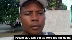 Opositor y preso político Dixán Gaínza Moré