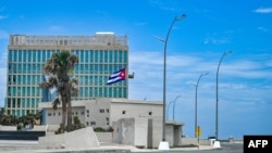 Embajada de EEUU en La Habana. (Adalberto Roque/AFP)