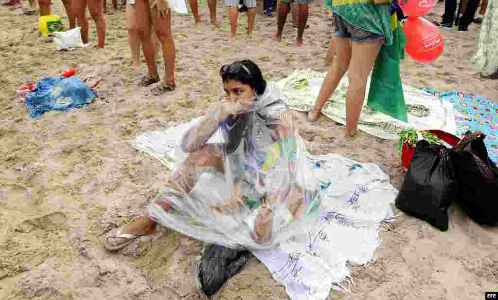 Las imágenes que no se verán en la prensa