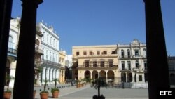 La plaza de la Catedral de La Habana. Archivo.