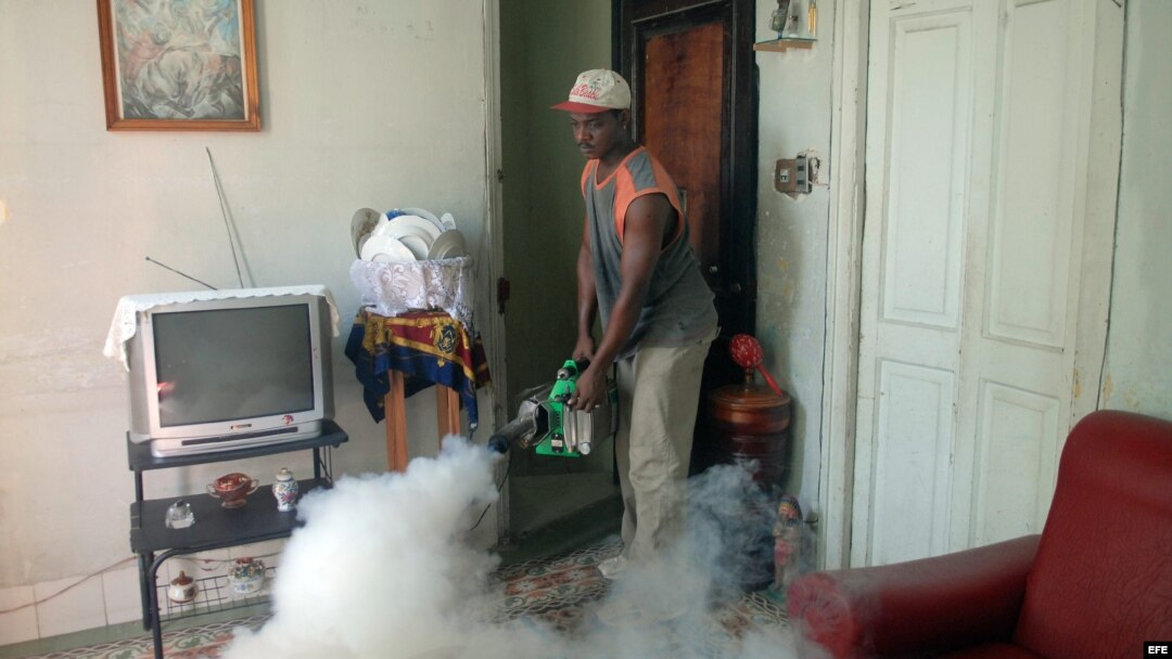 Dengue Cuba fumigación