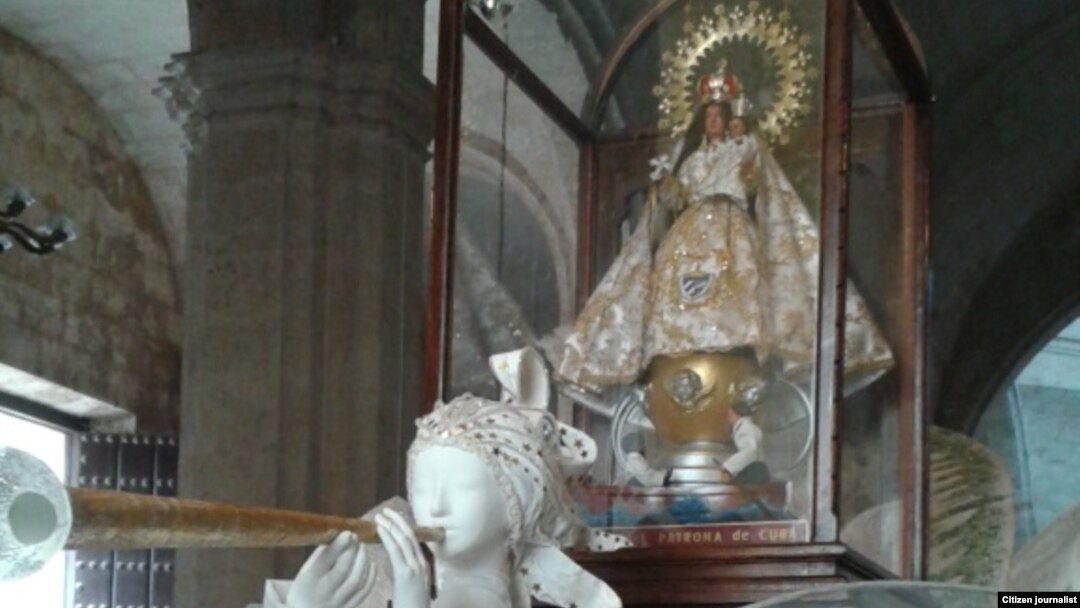 Reporta Cuba. Virgen de la Caridad bajo la vigilancia del PCC.