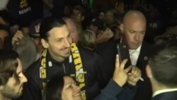 El futbolista Zlatan Ibrahimovic es la nueva estrella de Los Angeles Galaxy