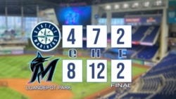 Los Marlins barren la serie frente a los Marineros