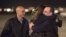 Imagen facilitada por el Periódico de Catalunya, de la llegada del periodista de la sección de internacional del diario catalán, Marc Marginedas (d), recibido por sus hermanos a su llegada al aeropuerto de El Prat, tras su liberación después de seis meses