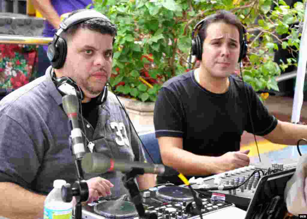 Las estrellas del equipo t&eacute;cnico: Miguel V&aacute;zquez y Eddy Cicilia. 