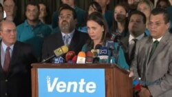 María Corina Machado pide a la OEA presión sobre Gobierno de Venezuela