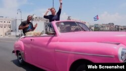 Imagen de la versión de "Happy" rodada en la Habana.