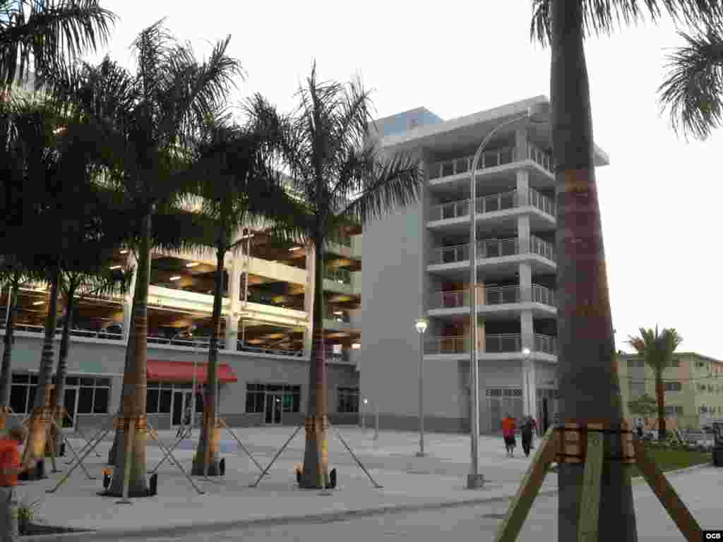 El estadio de los Marlins