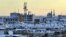 Archivo - Vvista general de los tejados y antenas parabólicas en la capital siria, Damasco. 