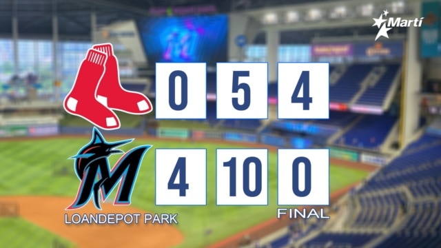 Los Marlins de Miami vencen a los Medias Rojas de Boston y evitan la barrida - agosto 26, 2026