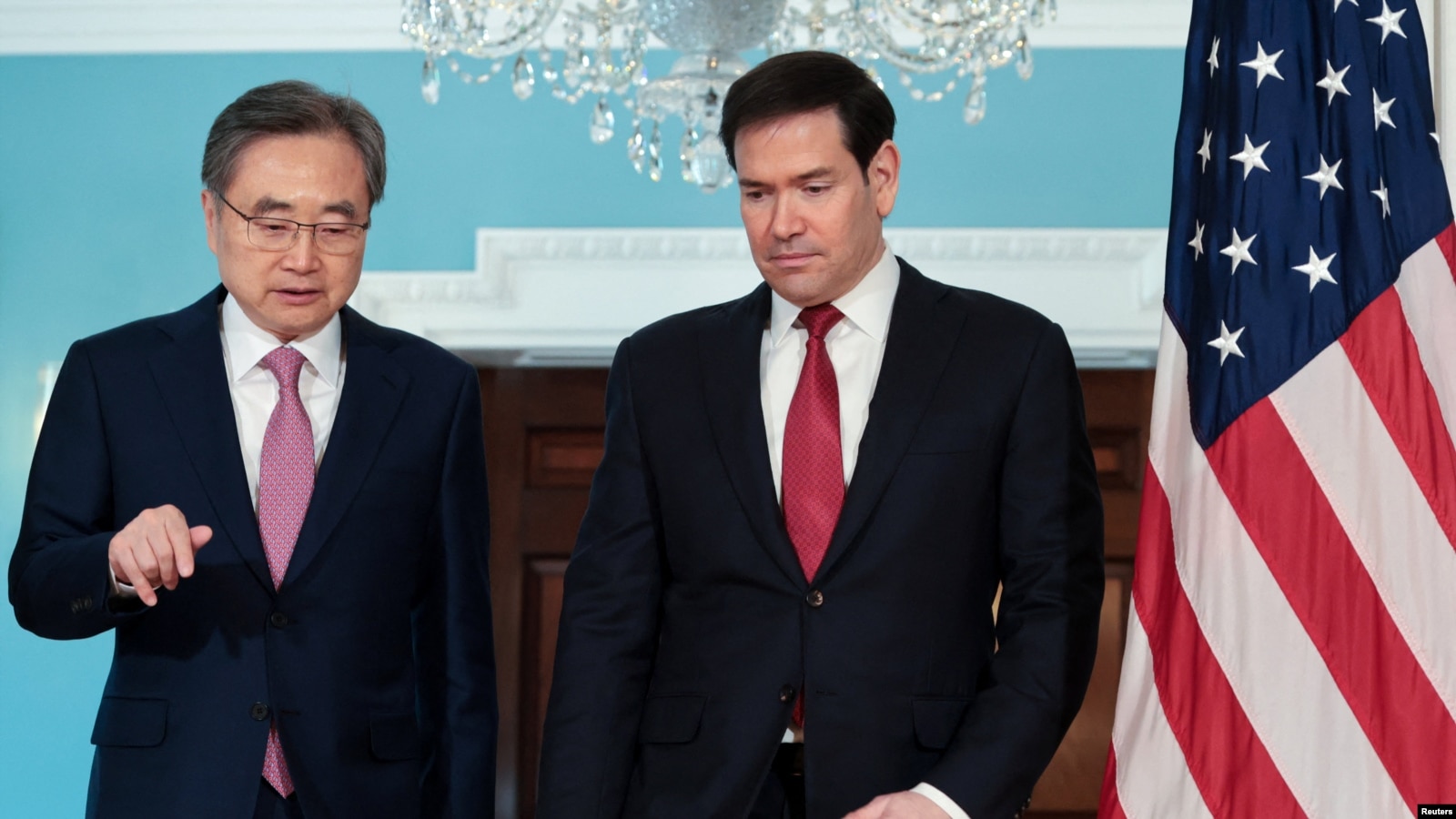 Rubio y canciller surcoreano acuerdan reforzar coordinación sobre Corea del Norte