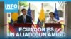 Info Martí | Ecuador es un aliado, un amigo, afirma el secretario Rubio