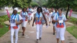 Reporte dominical de las Damas de Blanco