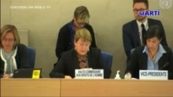 Bachelet denuncia en ONU situación de derechos humanos en Venezuela