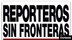 Logo de Reporteros Sin Fronteras