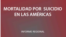 Gráfica tomada del informe "Mortalidad por suicidio en las Américas".