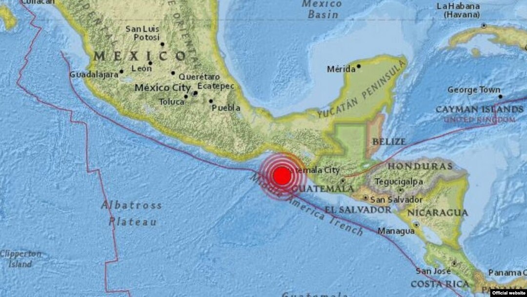 El epicentro del terremoto de 8,2 grados se localizó en el estado sureño de Chiapas