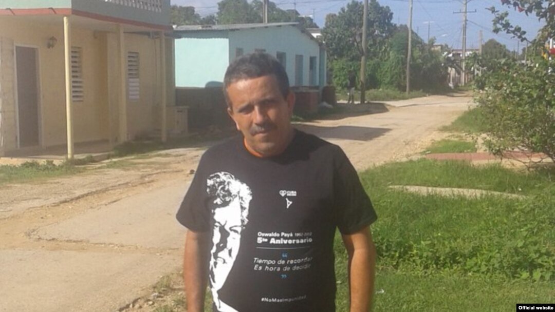 Armando Antonio Pérez fue arrestado durante las actividades en homenaje a Oswaldo Payá y Harold Cepero. 