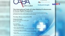 Colegio de abogados cubanoamericanos abordará el tema de la comercialización de trabajadores de la salud cubanos