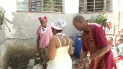 Millones de devotos de las deidades Yoruba en Cuba piden salud ante la pandemia