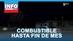 Info Martí | Combustible hasta fin de mes