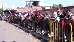 Migrantes cubanos protestan en Tapachula