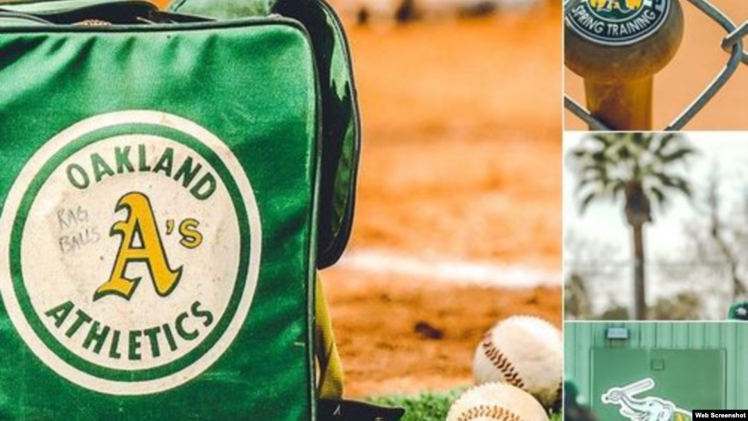 Los Atléticos de Oakland.