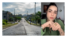 Una vista de la localidad de San Miguel de los Baños, en Matanzas, junto a Amanda Fernández, quien difundió el llamado de auxilio en redes sociales.