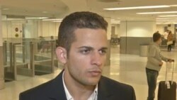 Arriba a Miami el activista cubano Anyer Antonio Blanco