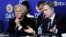 El secretario general de la OEA, Luis Almagro (izquierda), y el secretario de Estado de EEUU, Antony Blinken (derecha), el 23 de junio de 2023 en la sede de la OEA en Washington, DC. (Jonathan Ernst/Reuters).