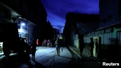 Apagones en Cuba