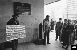 Russia Demonstrations 1989