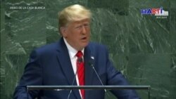 Cuba, Venezuela y Nicaragua presente en discurso del presidente Trump en Naciones Unidas