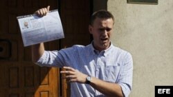 El líder opositor ruso, Alexei Navalny