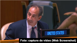 Jeffrey A. Bartos, representante de EEUU ante las Naciones Unidas para la Gestión y Reforma de las Naciones Unidas