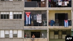 Un edificio en Viñales, Pinar del Río. YAMIL LAGE / AFP